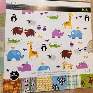12x12 Baby Scrapbooking Paper